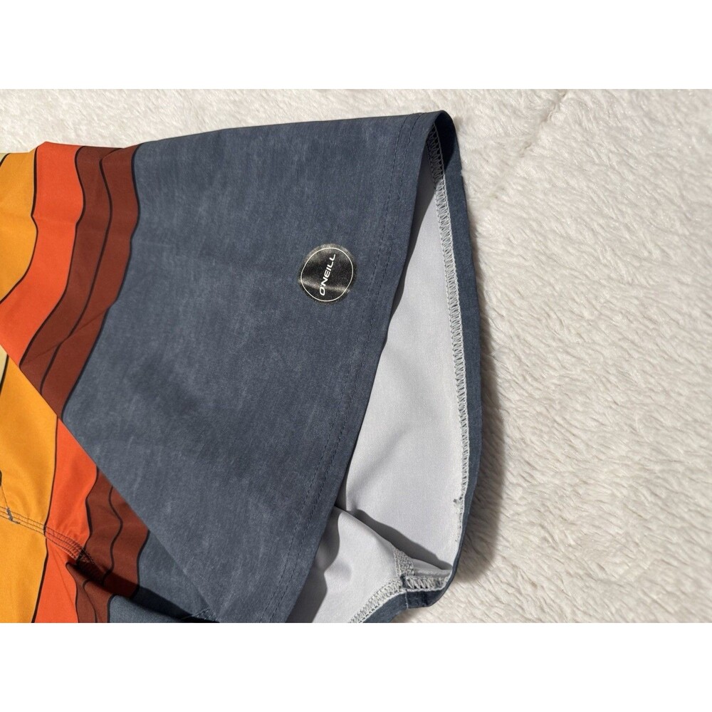 O'Neill Hyperfreak Boardshorts Swim Trunks Men  Size 38 Multi-Color Surf Beach ! - Picture 9 of 10